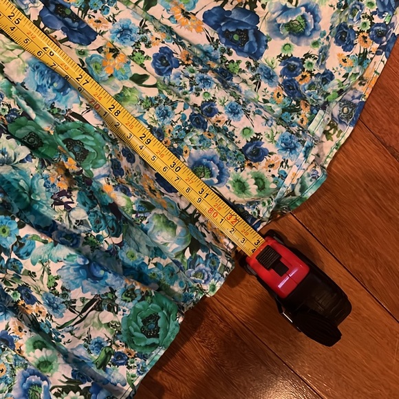 Zara Floral Print Puff Sleeve Smocked Mini - Picture 8 of 8